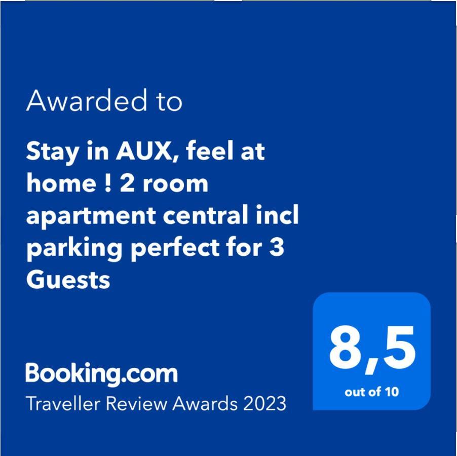 Stay In Aux, Feel At Home ! 2 Room Apartment Central Incl All You Need For 4 Person, 24H Check In, Pkw Parking Only Augsbourg Extérieur photo